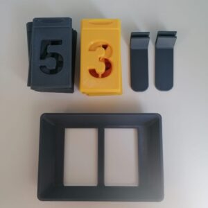 Sablon Numerotare Stupi 2 cifre