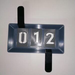 Sablon Numerotare Stupi 3 cifre